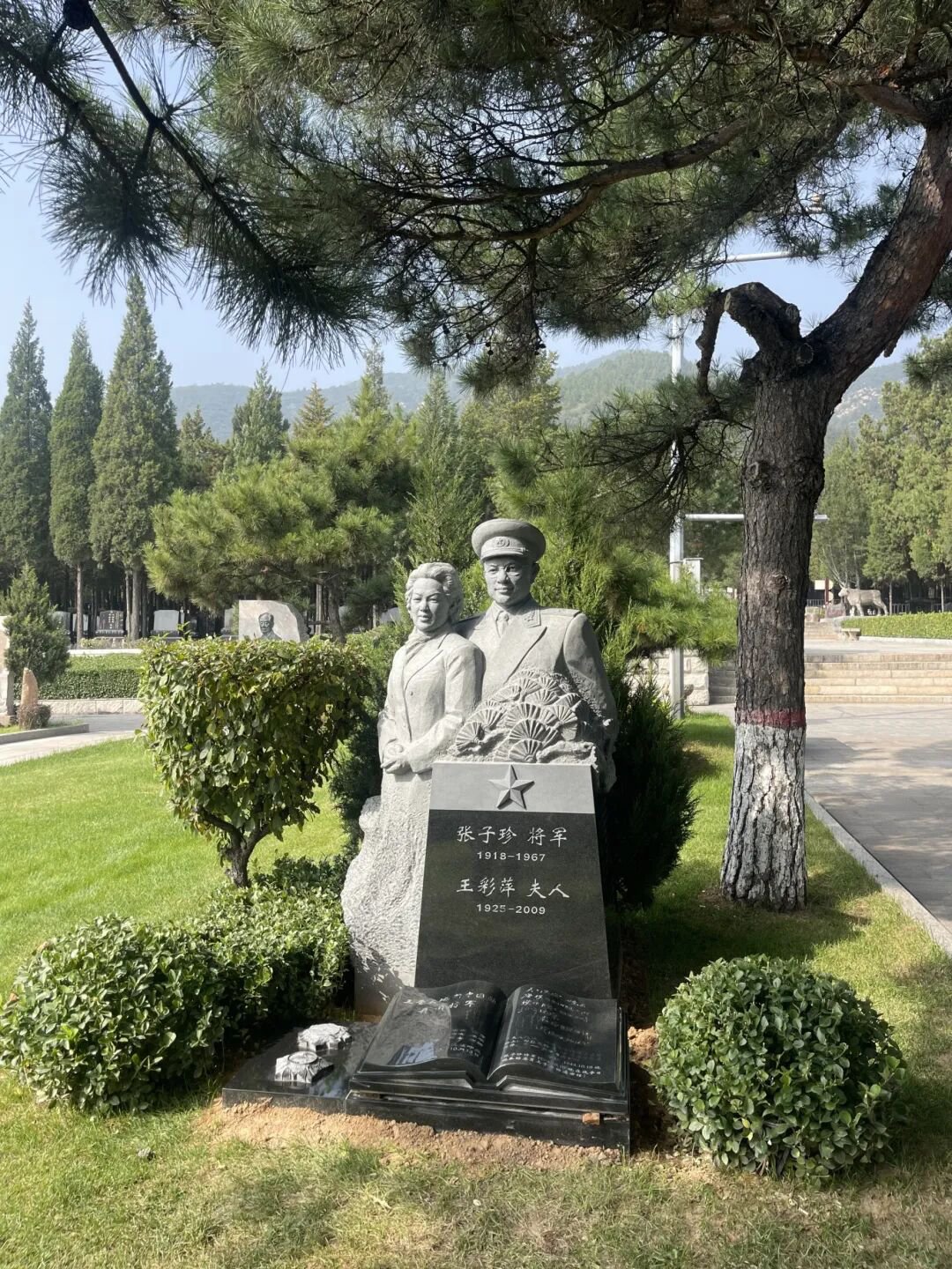 非遗承初心，，，，，，石语颂英魂 | 张子珍将军匹俦雕塑完工